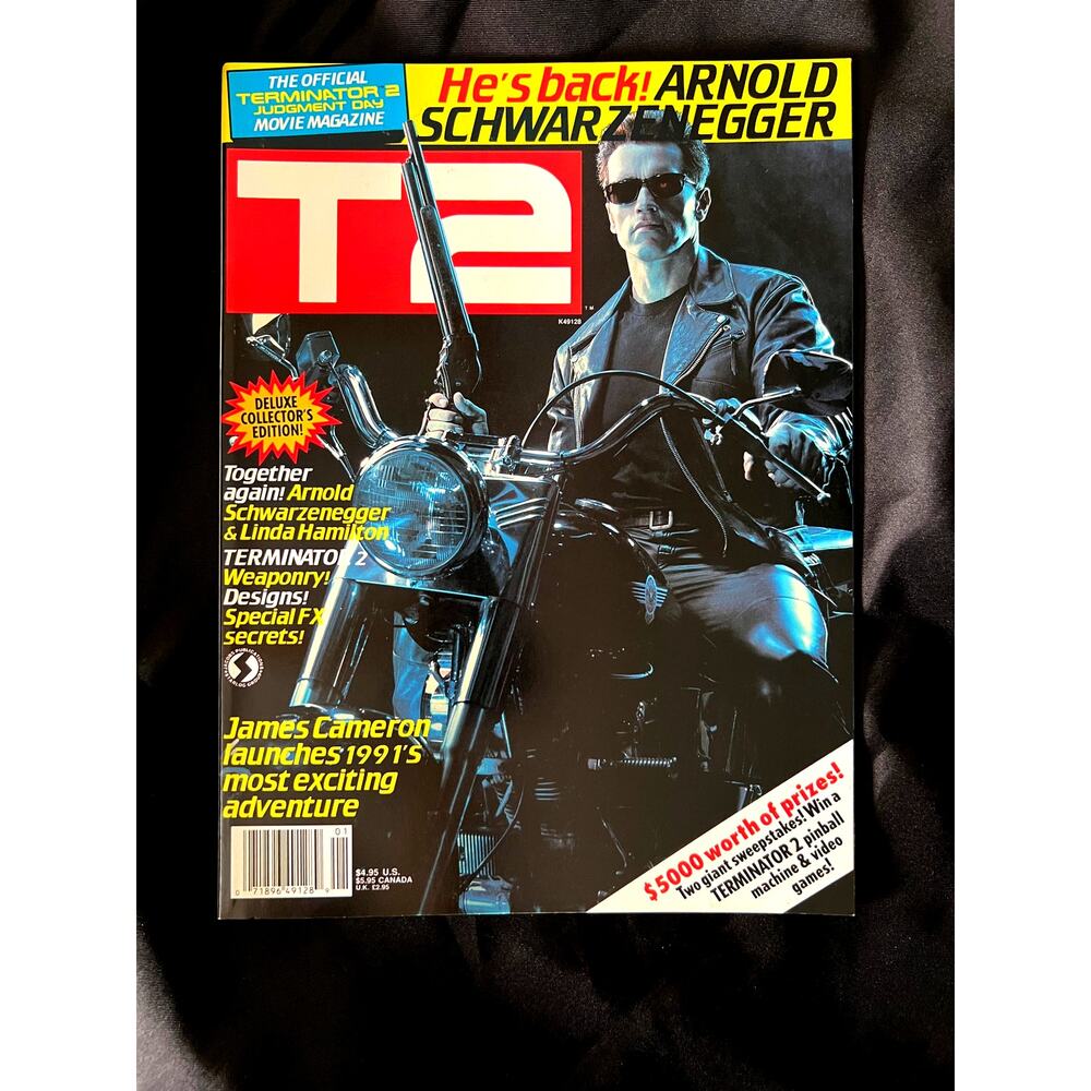 VINTAGE 1991 Starlog "T2 DELUXE COLLECTOR'S EDITION" Mag. - MINT - never opened!